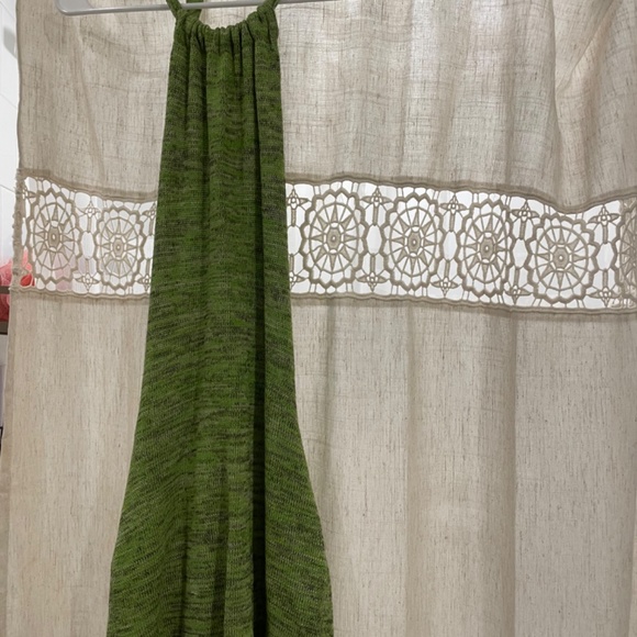 BAMBA SWIM HALTER GREEN DRESS - Picture 3 of 3